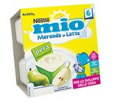 Nestlé Mio Merenda Al Latte E Pera 4x100g