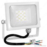 V-Tac VT-4810 Faretto LED SMD 10W Ultra Sottile da Esterno Colore Bianco - SKU 5769 / 5770 - Colore : Bianco Naturale