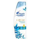 Head & Shoulders Suprême Purifica e Volume Shampoo Antiforfora con Olio d'Argan - Tubetto da 250ml