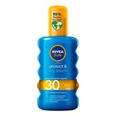 Nivea Sun Spray Solare Protect & Dry Touch SPF 30 - Flacone da 200 ml
