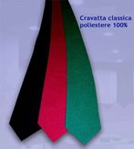 Cravatta classica - COLORE : Nero