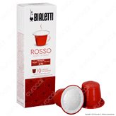 10 Capsule Caffè Bialetti Rosso Gusto Intenso Cialde Compatibili Nespresso