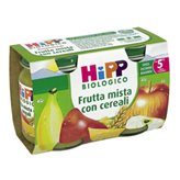 Hipp Biologico Omogeneizzato Di Frutta Mista Con Cereali 2x125g