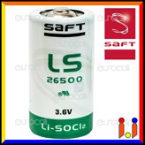 Saft Batteria Al Litio LS 26500 Mezzatorcia C - Batteria Singola