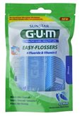 Gum Easy Flossers Filo Interdentale Con Forcelle 30 Pezzi