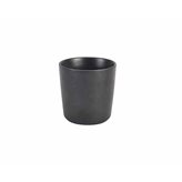 Bicchiere Forge in ceramica metallizzata nero cl 30