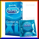 Preservativi Durex Comfort XL - Scatola 6 / 12 pezzi - QuantitÃ  : 6 Preservativi