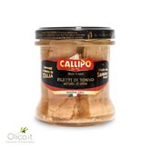 Filets de Thon Callipo à l'huile d'olive "Riserva Oro" 150 gr