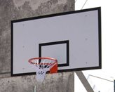 Tabellone basket regolamentare cm 180x105 per esterno