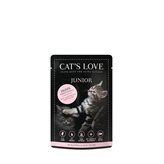 CAT'S LOVE GATTINI - POLLO CON ALGHE MARINE CALCAREE E OLIO DI CARDO