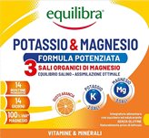 Equilibra®- 6 confezioni da 18 bustine Potassio & Magnesio Zero