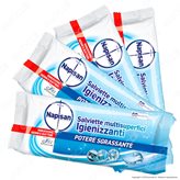 Kit Risparmio Napisan Wipes Salviette Multisuperfici Igienizzanti Fresh - 8 Confezioni da 60 Salviette