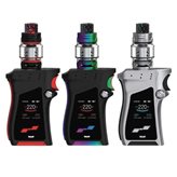 Smok Mag Kit con TFV12 Prince Sigaretta Elettronica da 225W - Colore  : Nero e Rosso