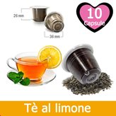 10 Tè al Limone Compatibili Nespresso