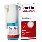 NeoBorocillina Gola Dolore 0.25% Flurbiprofene Spray Gusto Menta 15ml