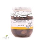 Entkernte Taggiasche Oliven in Nativem Olivenöl 280 gr