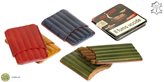 Leather cigar case for 5 Cigarillos - Color : Blue