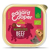 Edgard &amp; Cooper Manzo Biologico con Cocco e Semi di Chia per Cani 100g