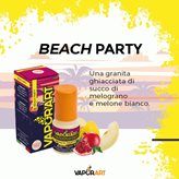 Beach Party VaporArt Liquido Pronto 10ml Melone Melograno Ghiaccio (Nicotina: 4 mg/ml - ml: 10)