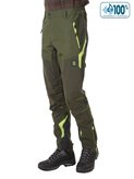 Pantalone Tarvisio Impermeabile U-Tex Verde/Fluo