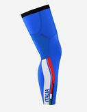 Unisex Leg warmers Randoitalia (Color: White/Blue - Size: L)