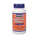 NOW FOODS Green Tea Extract 400mg+60mg Vit.C 100 capsule - VITAMINE