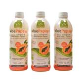 Offerta 3 litri Succo biologico di Aloe Vera e Papaya
