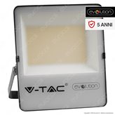 V-Tac Evolution VT-150185 Faro LED Floodlight 150W SMD IP65 Nero - SKU 20455 / 20456 - Colore : Bianco Naturale