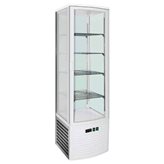 Forcar Espositore vetrina refrigerata ventilata con illuminazione led temp +2/+8 Â°C capacitÃ  280 lt. Mod: LSC280