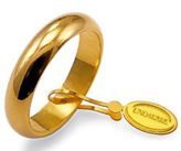 Fede Nuziale Unoaerre 10 grammi Oro giallo Classica - Misura anello : 21