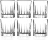 RCR Timeless Set di 6 Bicchieri liquore cl 8 eco-Crystal Glass LUXION®