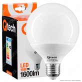 Qtech Lampadina LED E27 15W Globo G95 - Colore : Bianco Naturale