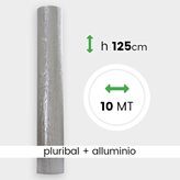 Pluriball con alluminio altezza 125 cm lunghezza 10 mt