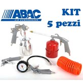 KIT 5 accessori pneumatici Abac per compressore aria 8973005189