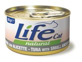 Life cat natural tonno con alicette 85 gr