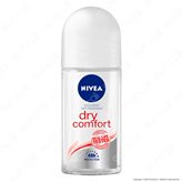 Nivea Dry Comfort Deodorante Anti-Traspirante Roll-On - Flacone da 50ml