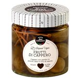 Cascina San Cassiano Frutti di Cappero Interi con Gambo in Agrodolce Vegan Senza Glutine - Vasetto da 200g