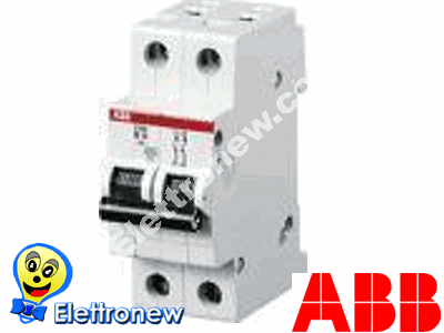 ABB magnetotermico 2 moduli 1P+N 4,5KA 10A S598378