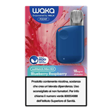 Waka SoMatch Mini Kit Ricaricabile 440mAh (BLUE) + Pod Precaricata Blueberry Raspberry (Nicotina: 18 mg/ml - ml: 2)