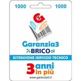 Brico - Estensione del Servizio Tecnico Fino a 1000 Euro - Garanzia3
