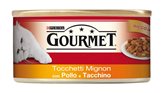 Gourmet Red, Tocchetti 195 gr. - assortimento : x 1, gusto : Pollo e Tacchino