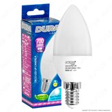 Duralamp Decoled Up Candle Lampadina LED E14 6W Candela - Colore : Bianco Naturale