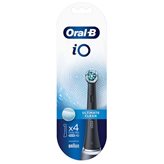 Oral-B iO Ultimate Clean Testine Di Ricambio Nere 4 Pezzi