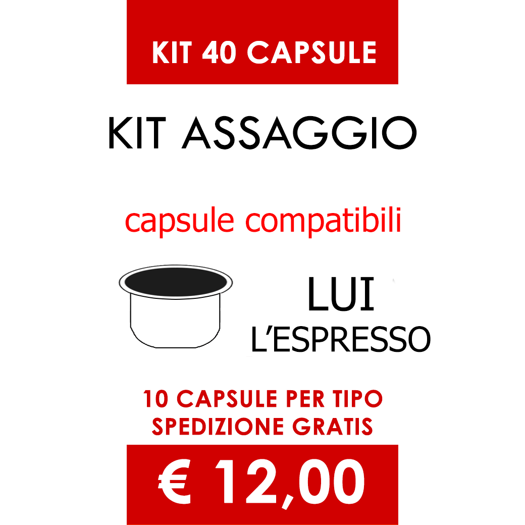 KIT ASSAGGIO compatibile con Lui L’Espresso®