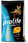 Prolife Cat sterilised light Ad Oca/Manzo e Riso 0,4 kg