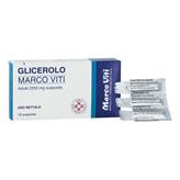 Glicerolo Marco Viti 2250 Mg 18 Supposte per Adulti per la Stitichezza Occasionale