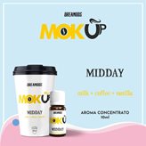 Midday Mokup Dreamods Aroma Concentrato 10ml Latte Caffè Vaniglia
