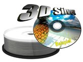DVD+R Silver Surface Inkjet Fullsurface Printable MediaRange 4,7GB 120 Minuti Cake 16X Vergini Vuoti dvd +R Originali Box Print Stampabili MR416