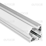 V-Tac Profilo Angolare in Alluminio per Strisce LED mod. 9987 - Lunghezza 1 metro