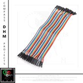 Senza marca 40 cavetti Dupont maschio femmina 20 cm ponticelli cavi flessibili jumper separabili Arduino